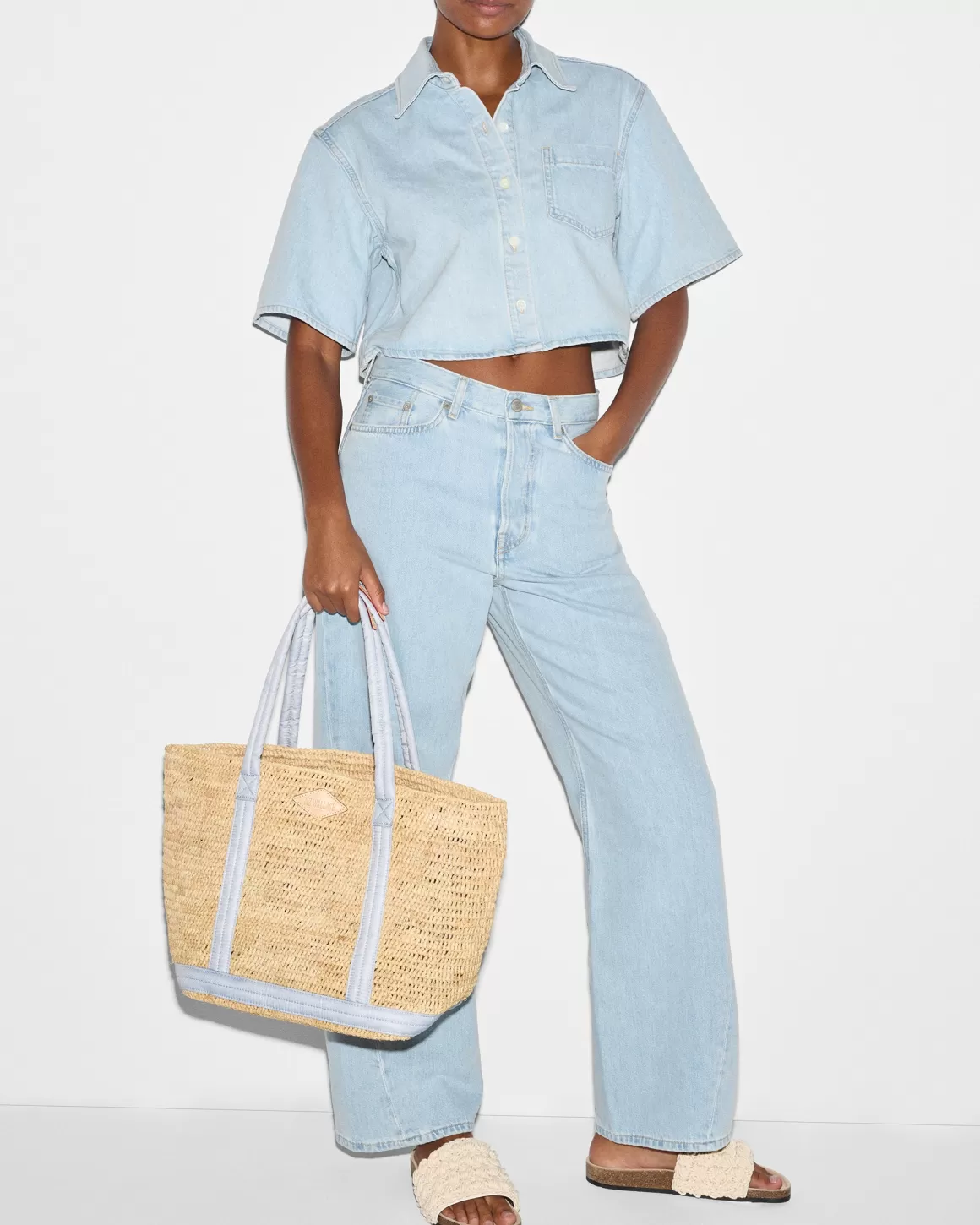 MZ Wallace Raffia | Totes>Medium Raffia Tote