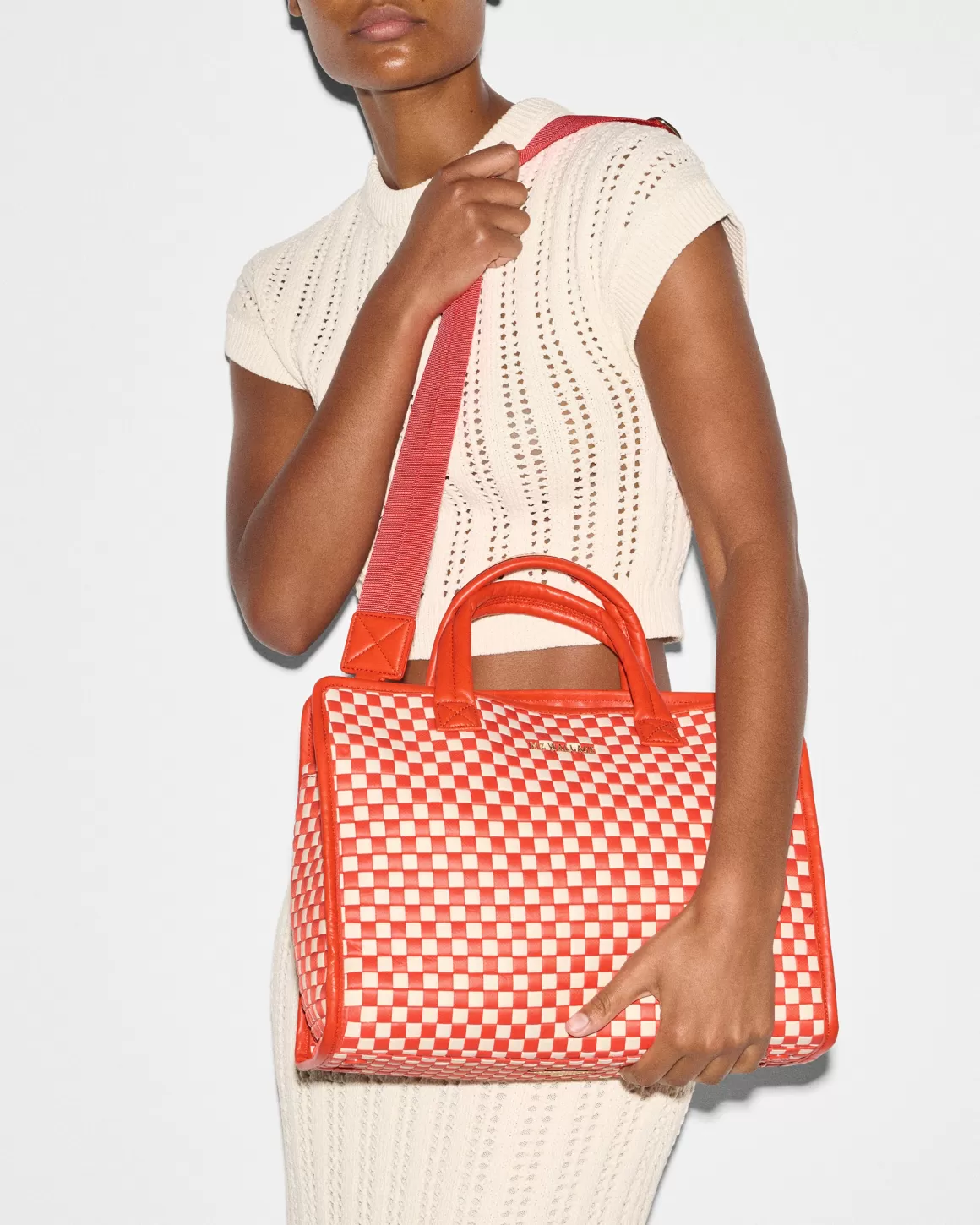 MZ Wallace Totes>Medium Woven Box Tote