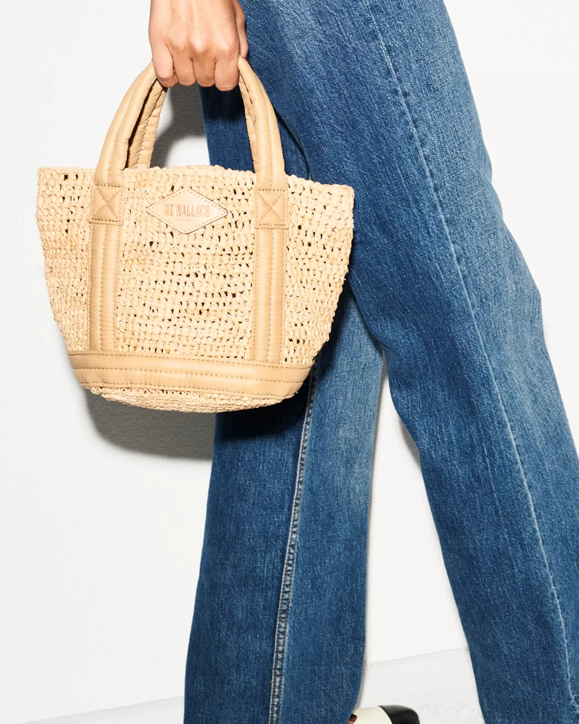 MZ Wallace Raffia | Totes>Mini Raffia Tote