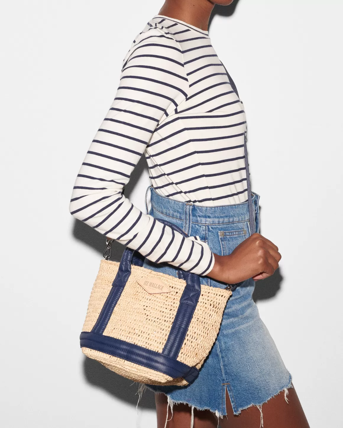 MZ Wallace Raffia | Totes>Mini Raffia Tote