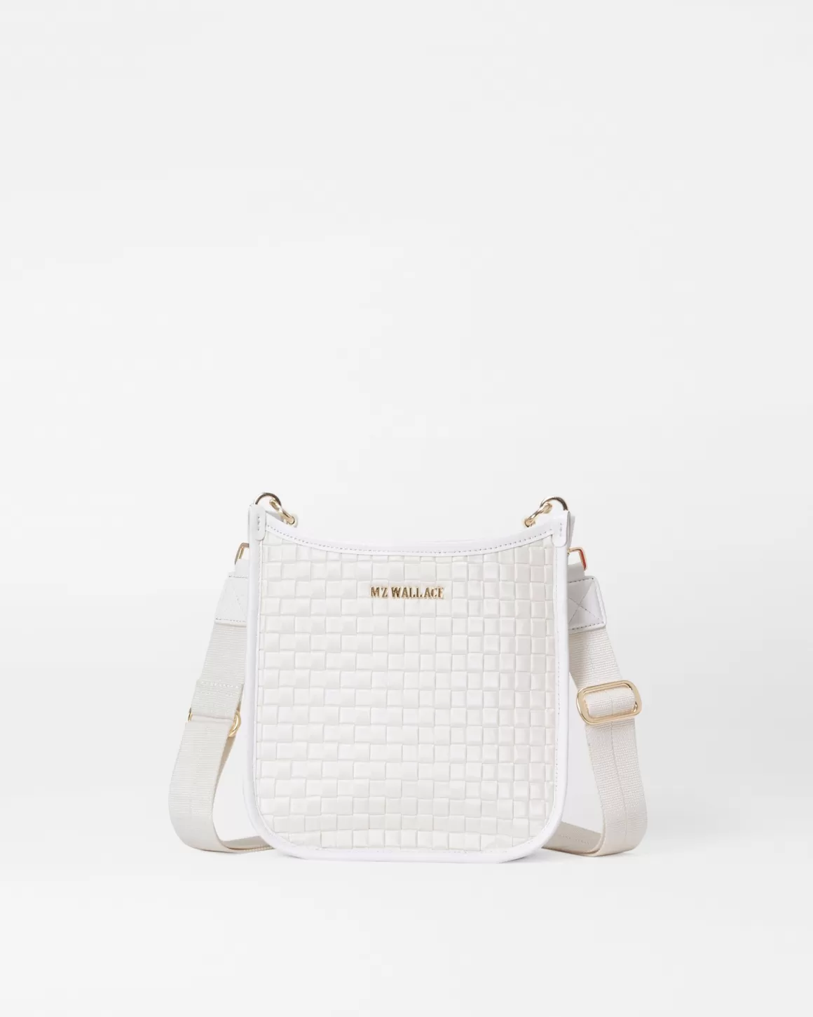 MZ Wallace Crossbody>Small Woven Box Crossbody